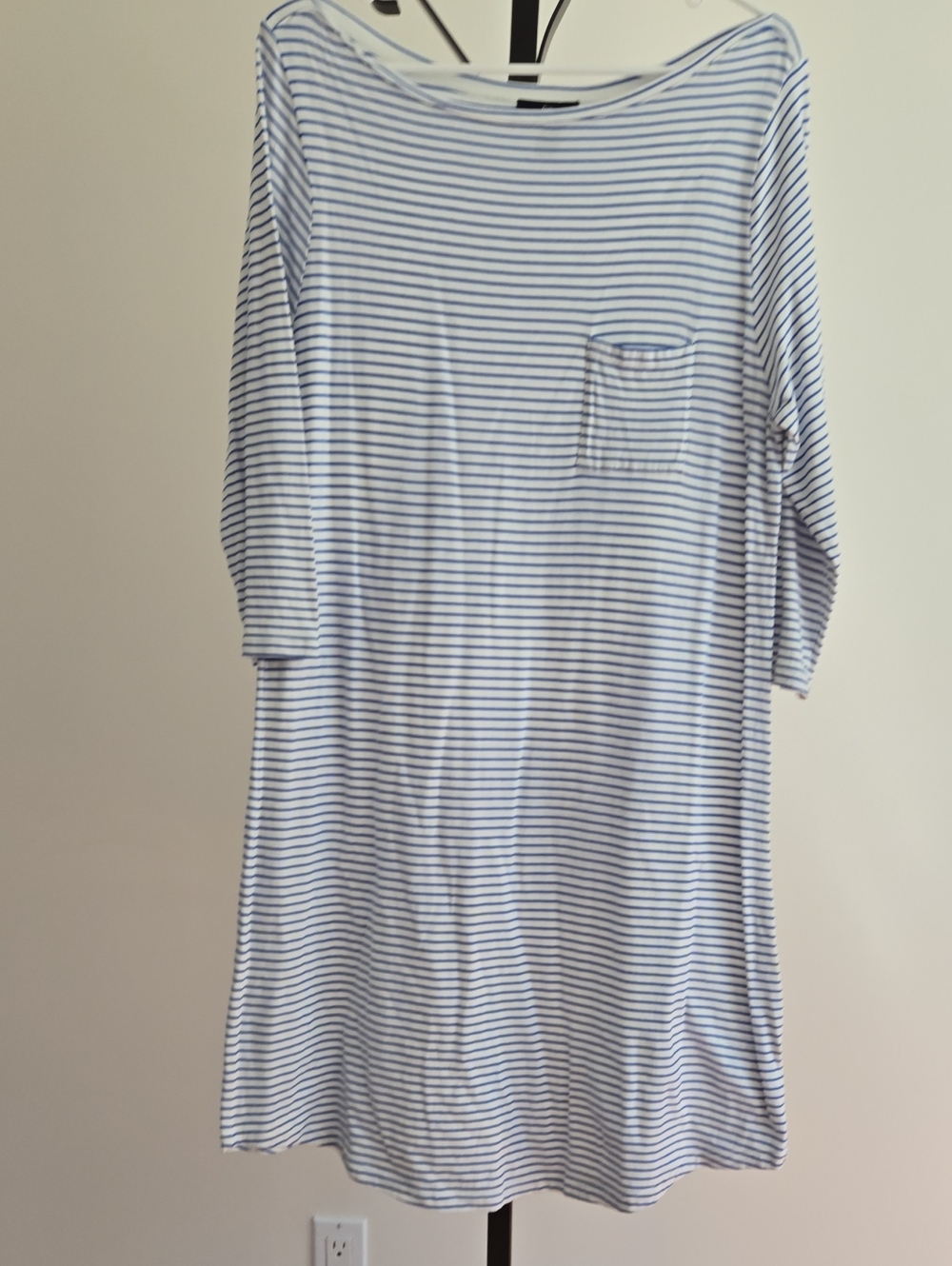 GAP Blue & White Striped Kids Nightgown